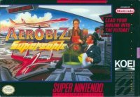 Aerobiz Supersonic Super Nintendo US box art